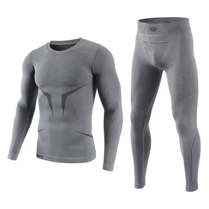 Sous-vêtements thermiques de Sport pour hommes, combinaisons de cyclisme en plein air, vêtements de 