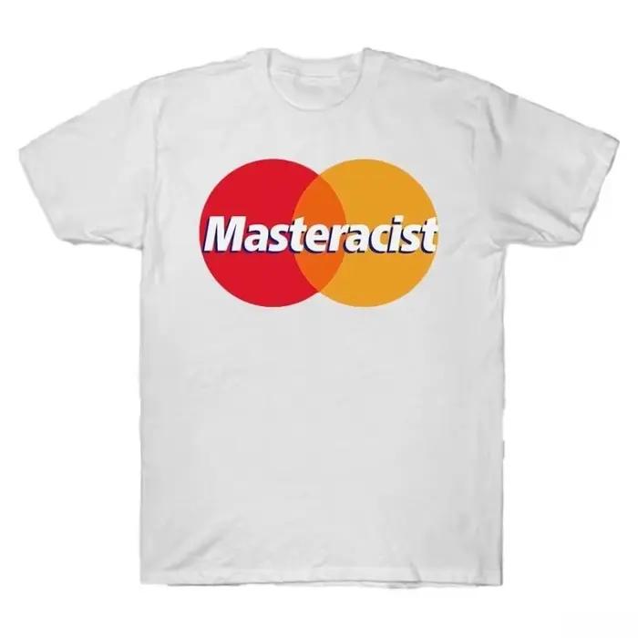 T-shirt Masteracist Funny Meme pour hommes et femmes, hauts à manches courtes