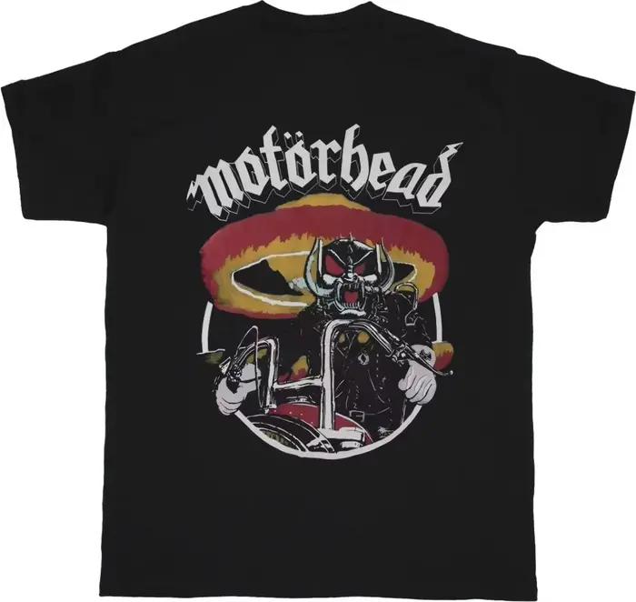 T-shirt à manches courtes pour homme, tendance et décontracté, thème groupe de heavy metal britanniq