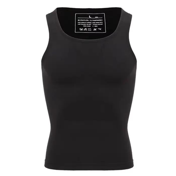 Hommes minceur corps Shaper Shapewear Abs ventre Compression chemise pour cacher la gynécologie Moob