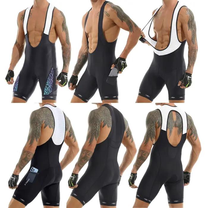 X-tiger – cuissard de cyclisme avec poche UPF 50+, short de vélo pour hommes, en Polyester à séchage