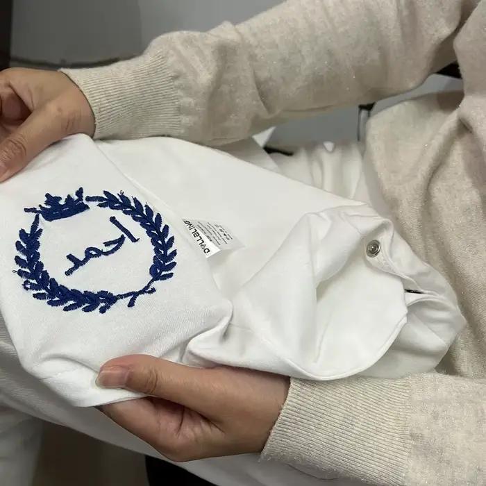 Ensemble de tenues pour nouveau-né garçon, paiement sur le travail brodé, lien personnalisé, vêtemen