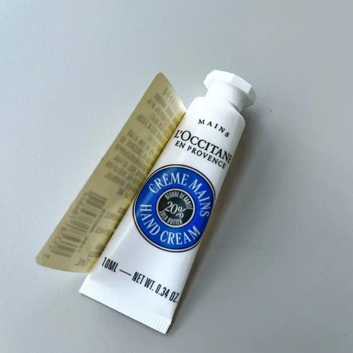 Crème pour les mains au beurre de karité L'Occitan, crème pour les mains à l'amande douce, hydratati