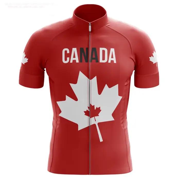 Maillot de cyclisme à manches courtes pour hommes, vêtements d'équipe, entraînement d'été, hauts de 