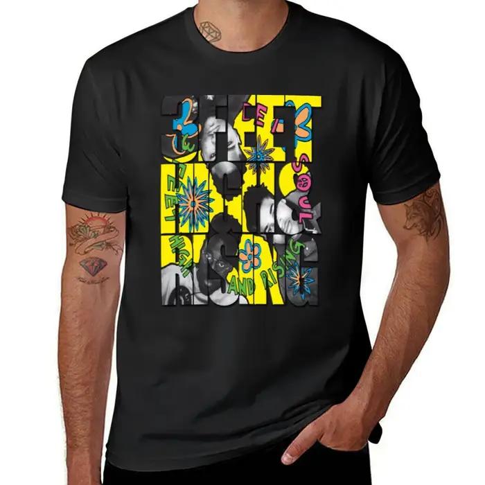 T-shirt surdimensionné 3 pieds de haut et de hauteur pour hommes, sweat-shirt vintage, grands et gra