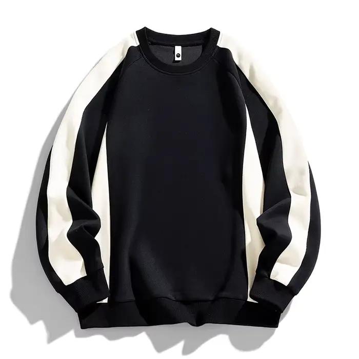 Sweat-shirt à capuche noir pour hommes, surdimensionné, 6XL, 7XL, 8XL, grande taille, manches longue