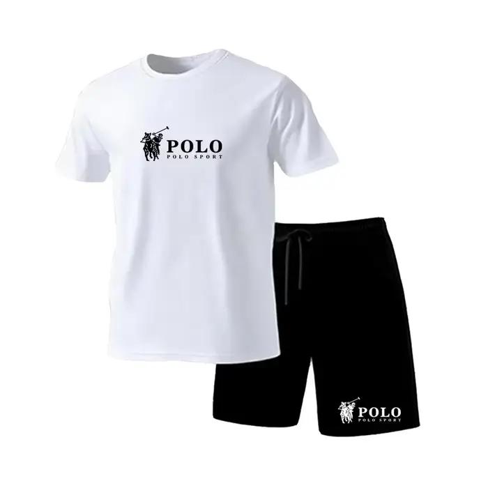 Ensemble de survêtement sportif pour homme 2026 – T-shirt à manches courtes et short – Tenue décontr