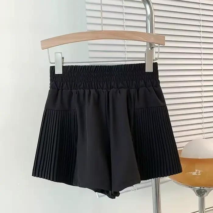 Short de sport pour femmes, taille haute, ample, amincissant, séchage rapide, respirant, entraînemen