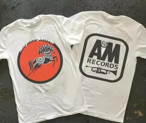 T-shirt unisexe George Harrison années 70 Dark Horse A&M Records Heavyweight, idéal pour le streetwe