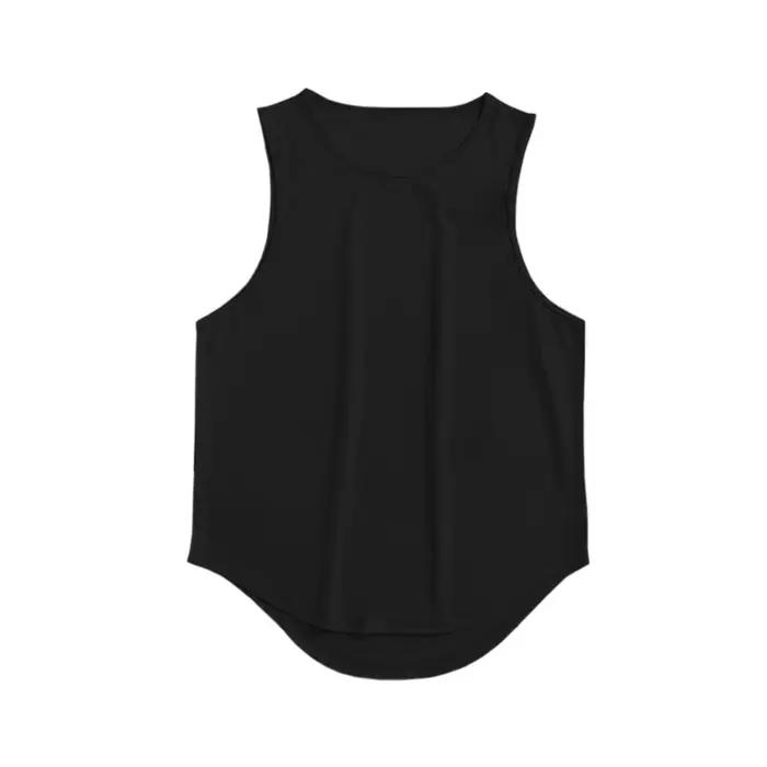 T-Shirt de sport sans manches pour hommes, débardeur respirant à séchage rapide pour la course à pie