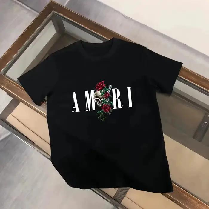 T-shirt manches courtes homme femme, estival et ample, en pur coton, doux, à la mode, Y2k, 2026