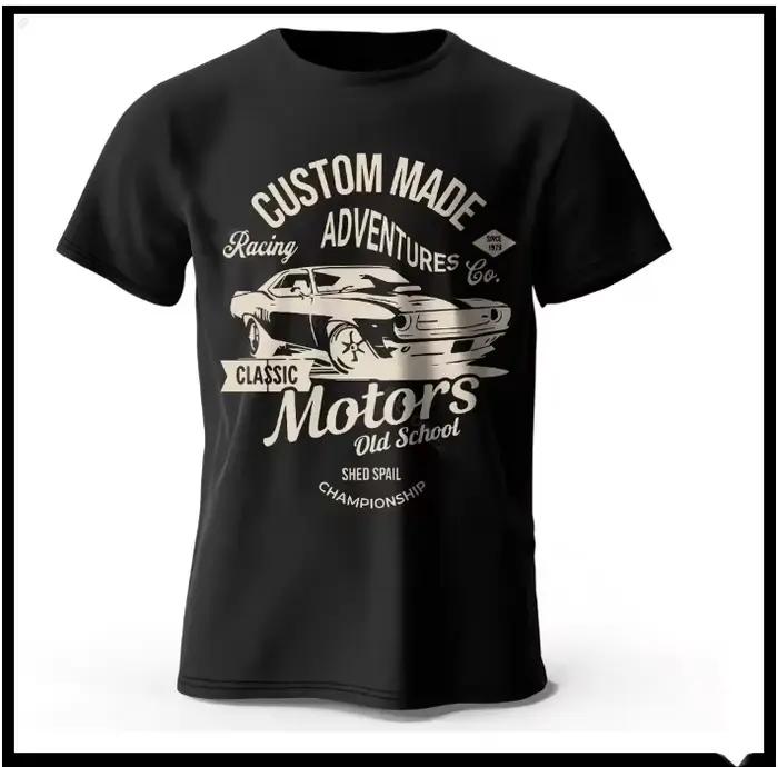 T-Shirt à manches courtes pour hommes, en mélange de coton, de haute qualité, drôle, imprimé chat co