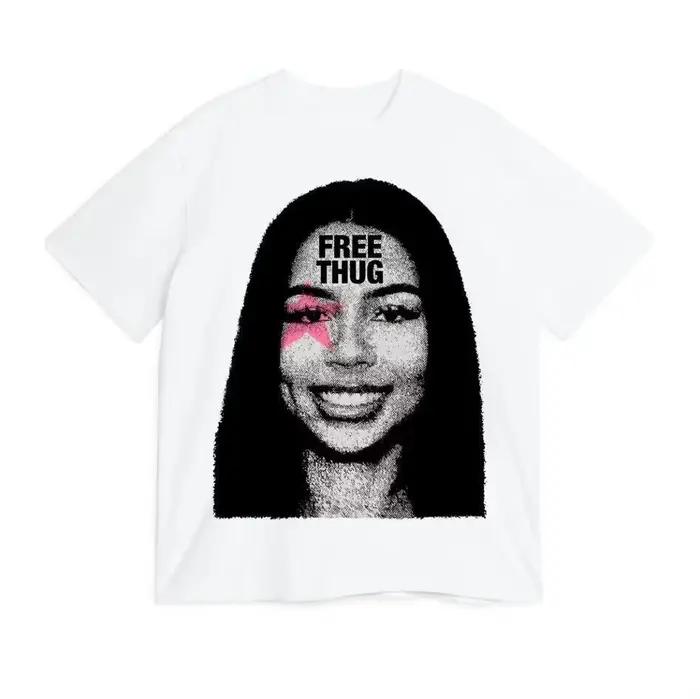 Femmes T-Shirt Mariah le scientifique libérez voyou rappeur étoile mode coton T-Shirt à manches cour