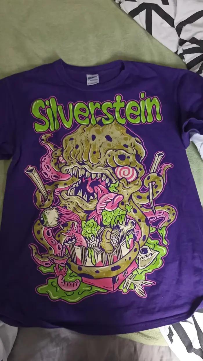 Rare! T-shirt unisexe à manches courtes Silverstein Band, taille complète du S au 5XL EN388