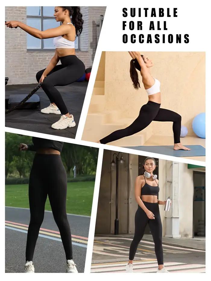 Leggings Super doux pour femmes, haute élasticité, pas transparent, entraînement, Yoga, course à pie
