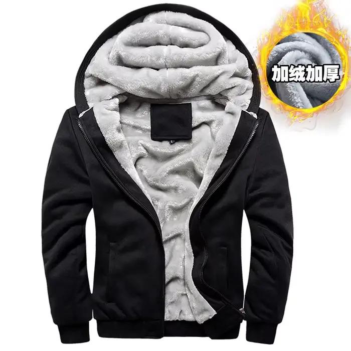 Sweat-shirt à capuche pour hommes, uniforme de Baseball, veste épaisse en velours de sport de Style 