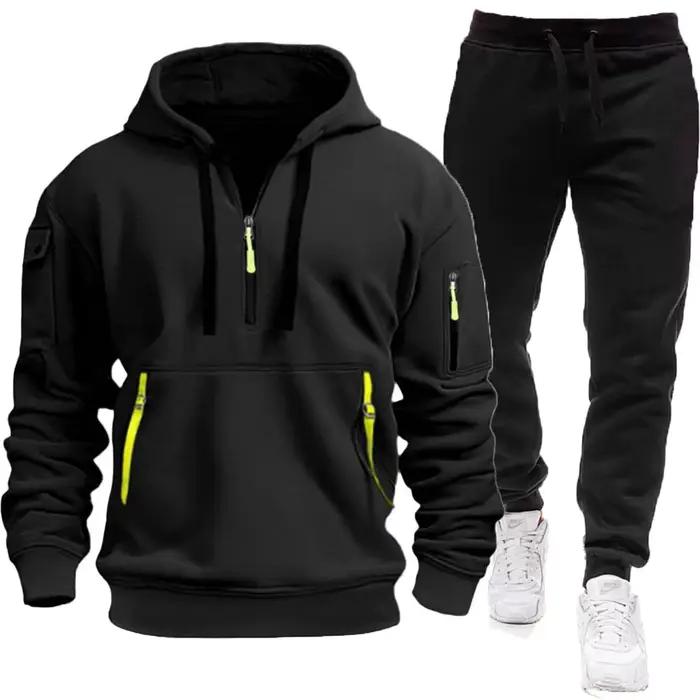 Ensemble sweat-shirt pour sports de plein air et fitness, tendance, sweat-shirt à capuche, ensemble 