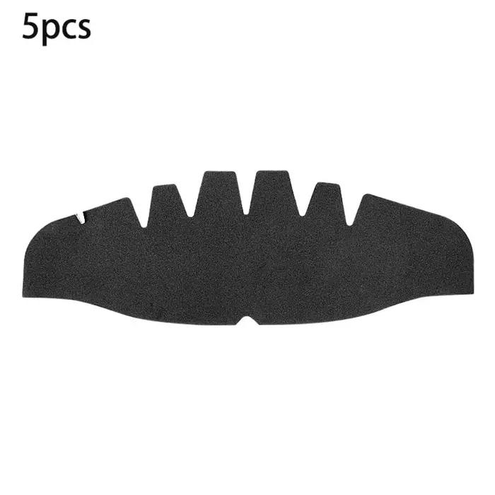 Lot de 5 protège-chapeaux portables anti-taches, absorbants la transpiration, autocollants, jetables