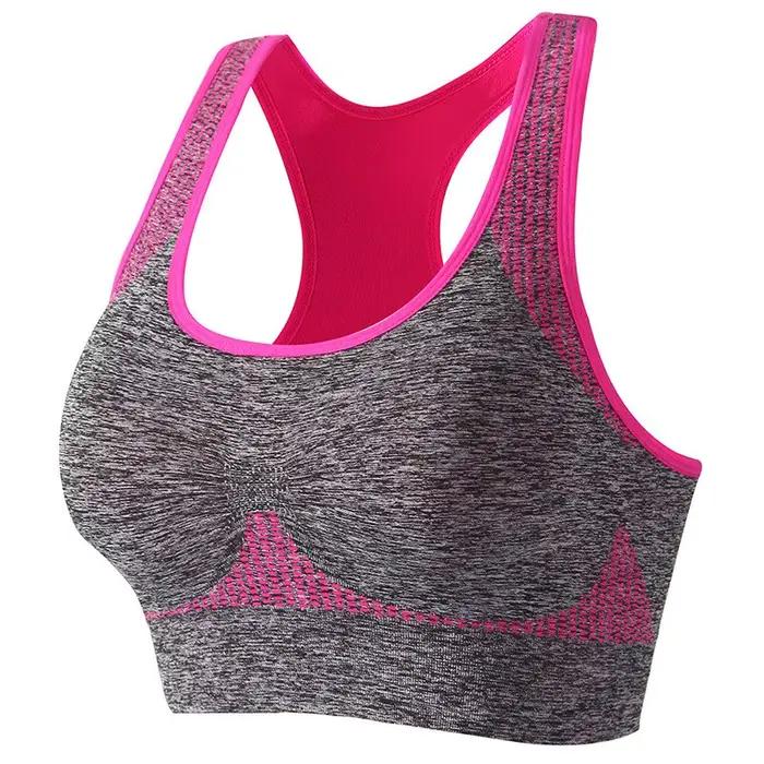 Femmes de Sport D'entraînement Bras Fitness Dos Nu Rembourré Ivy Faible Impact Soutien-Gorge Yoga Ré