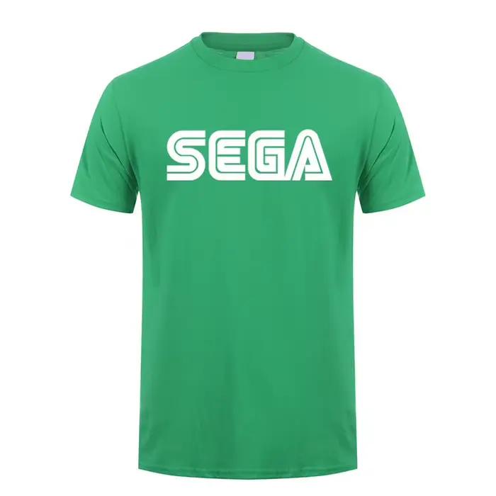 Sega t-shirts hommes décontracté coton à manches courtes été Sega Logo t-shirt homme hauts t-shirts