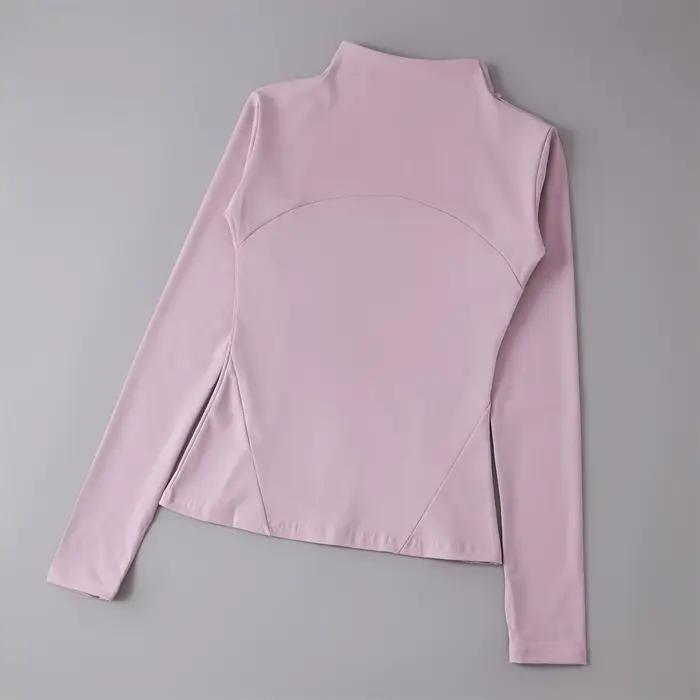 Vêtements de Yoga coupe-vent vêtements de sport femme course à manches longues sweat-shirt vestes de