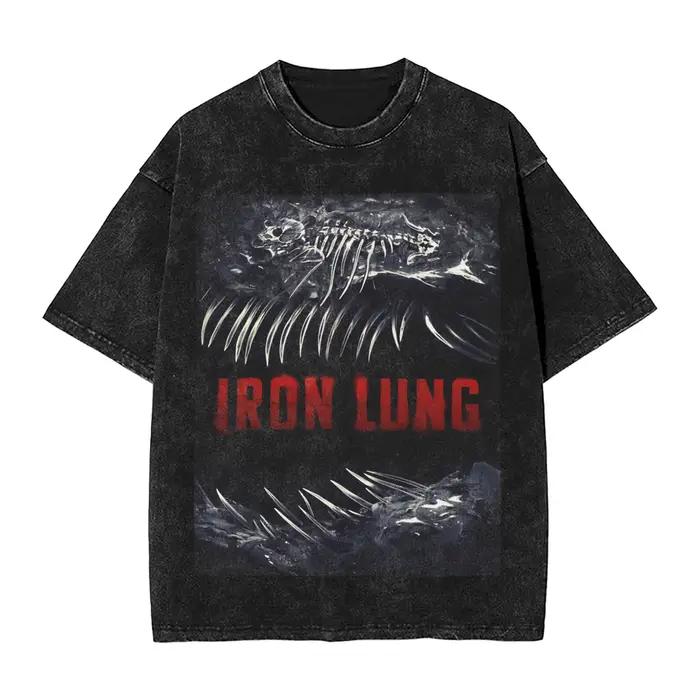 T-shirts pour hommes Iron Lung, T-shirts de plage à manches courtes, col rond, style Hip Hop décontr
