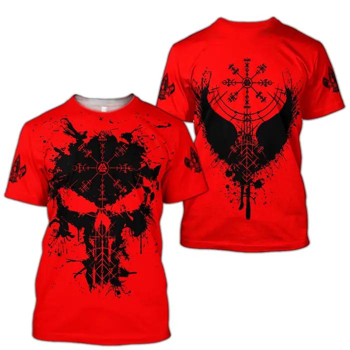 T-shirt manches courtes col rond pour hommes, surdimensionné, ample, décontracté, avec breloque de s