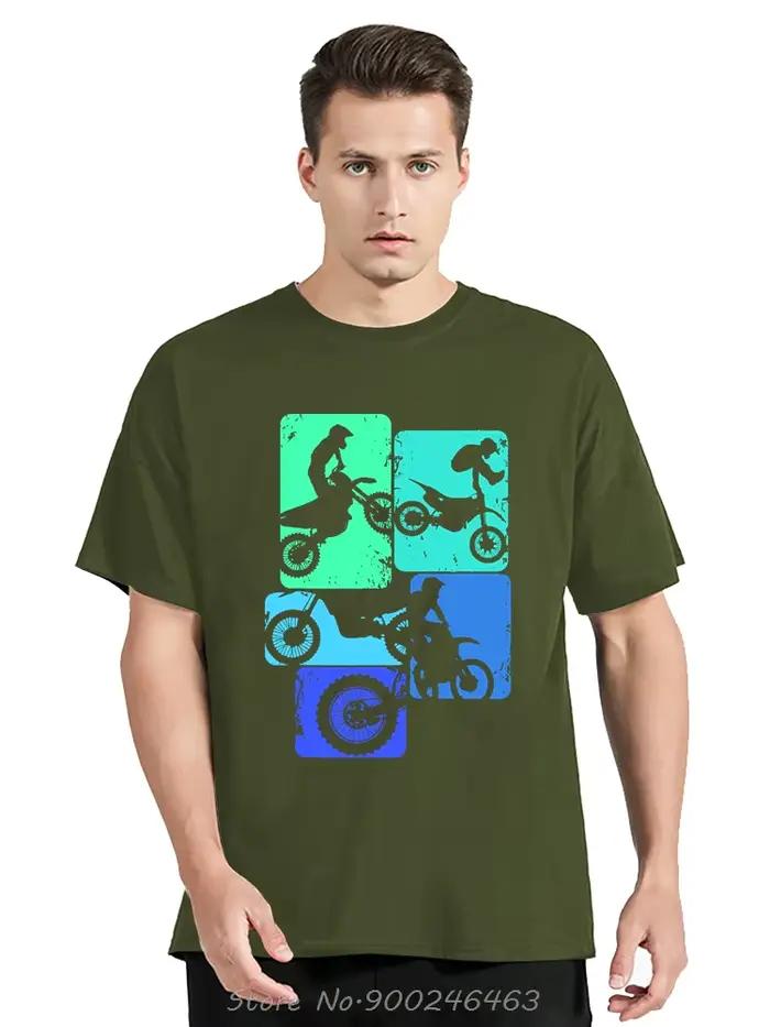T-shirt de motocross pour hommes, T-shirt de vélo, Streetwear à la mode, Vêtements décontractés, T-s