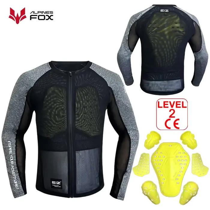 Veste de protection intégrale pour moto, vestes de moto, vêtements de motocross légers et doux, cour