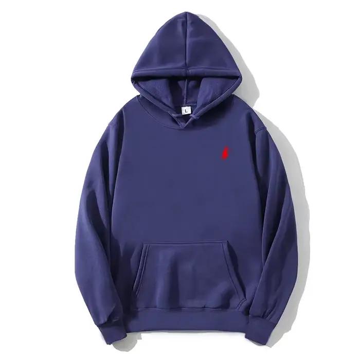Sweat-shirt à capuche imprimé polo 2025 pour l'automne et l'hiver, adapté aux hommes et aux femmes, 