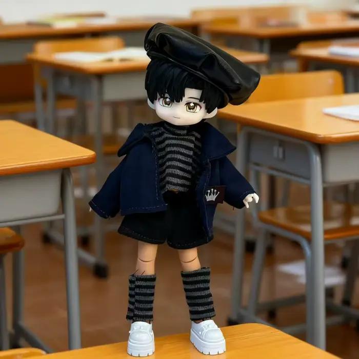Les vêtements uniquement conviennent aux poupées mobiles, pull à capuche Simple et à la mode, costum