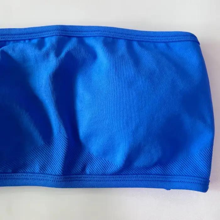 Pericic – soutien-gorge de sport Bandeau à bretelles, dos nu, débardeur de Yoga pour femmes, sans co