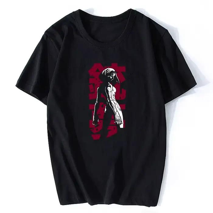 Bataille ange Alita T-shirt Gunnm Anime Gully Gally mode Style noir T-shirt Design décontracté unise