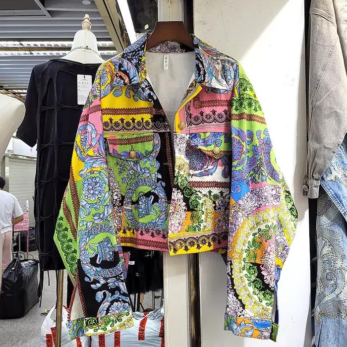 Vestes en jean Harajuku pour femmes, Ropa Mujer, Streetwear, mode imprimé, Y2k, hauts décontractés, 