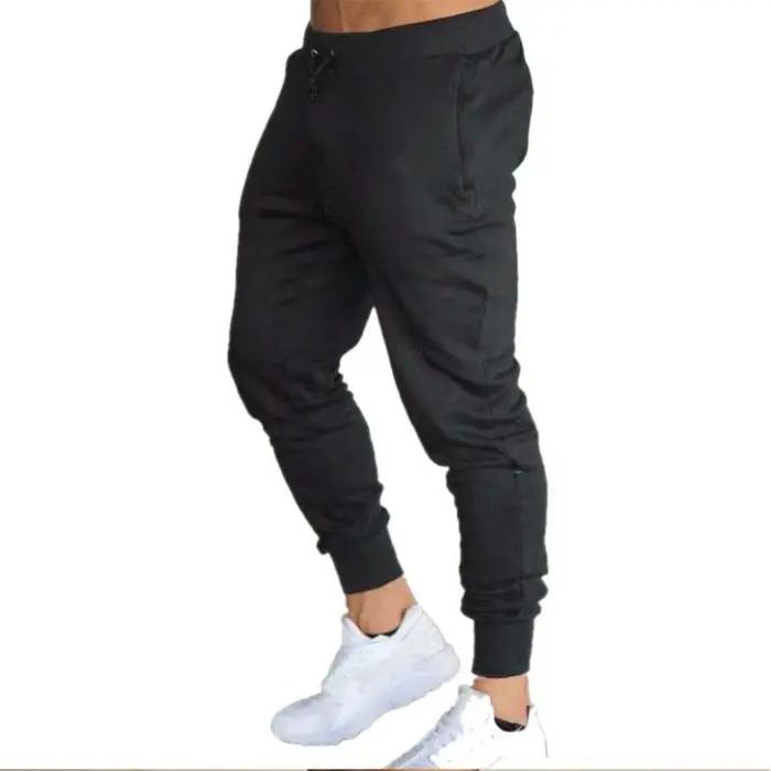 Pantalon de Jogging Super Large pour hommes, avec corde de traction, pantalon de Sport fin, décontra