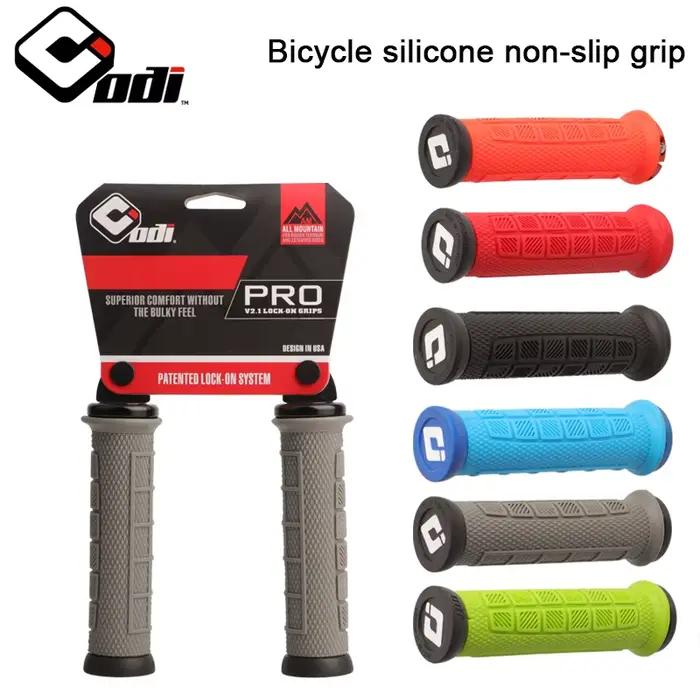 ODI PRO manchettes vtt poignées de vélo de montagne manchettes en Silicone poignée de vélo poignée v