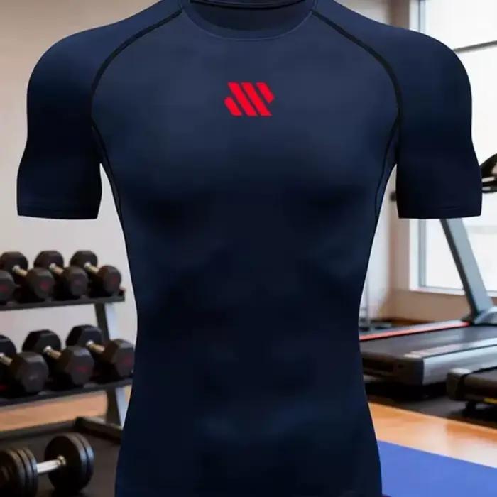 T-shirt de sport pour hommes à manches courtes