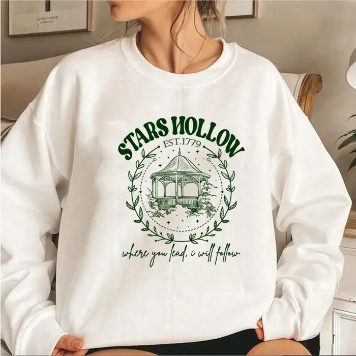 Sweat-shirt Hollow Stars Where You Lead I Will Follow