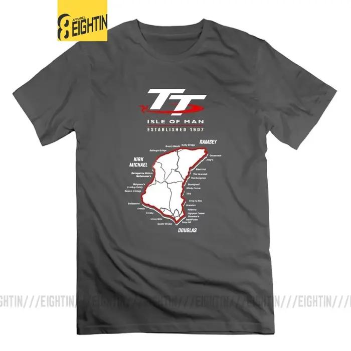 Isle Of Man – T-Shirt col rond pour homme