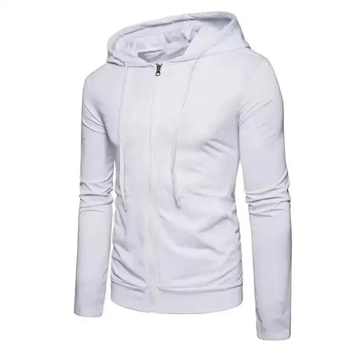 Sweat à capuche ample et décontracté en polaire pour hommes