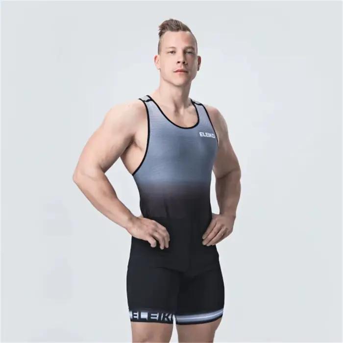 Gilet de lutte sans manches pour hommes