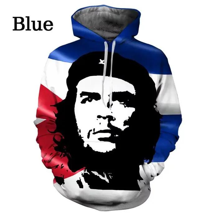 Sweats à capuche Che Guevara Hero impression 3d