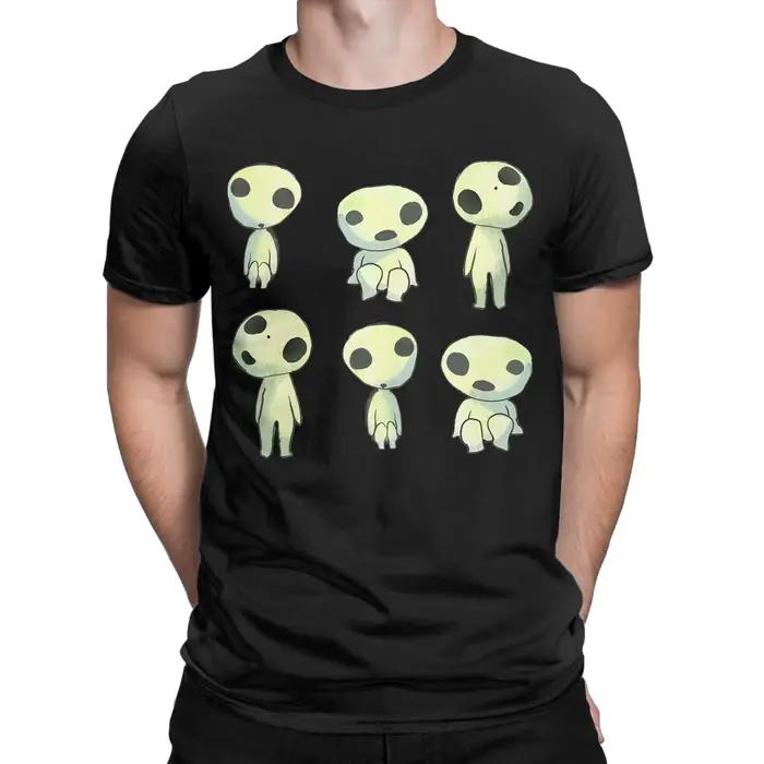 T-Shirt princesse Kodama mononoked pour hommes