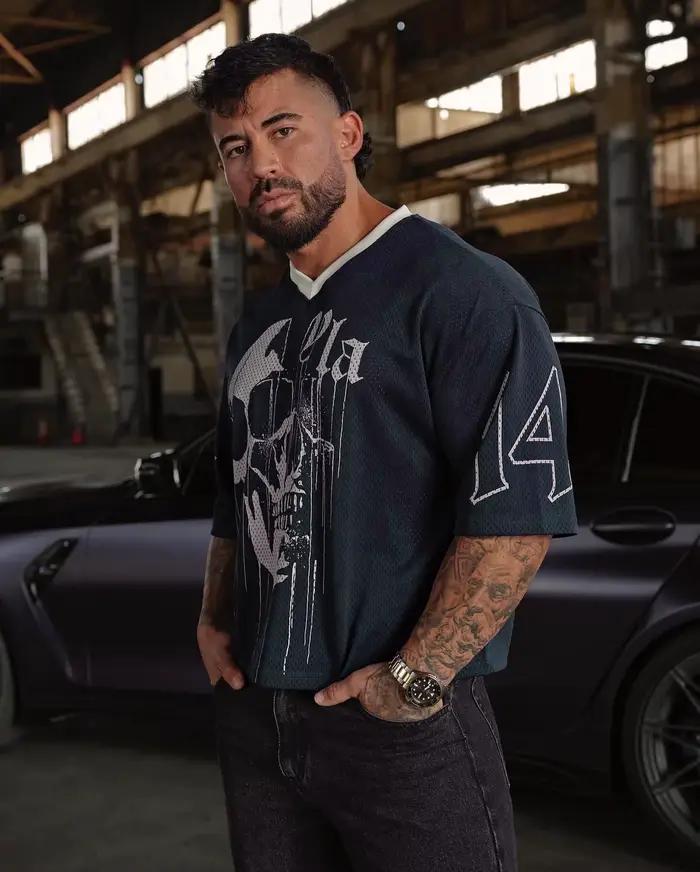 T-shirts hommes été nouveaux sport