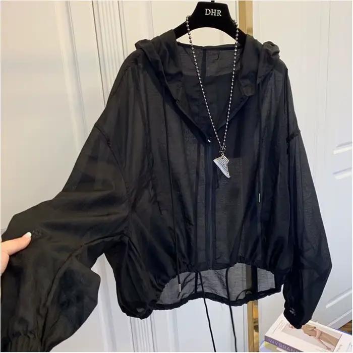 Manteau en soie glacée pour femme