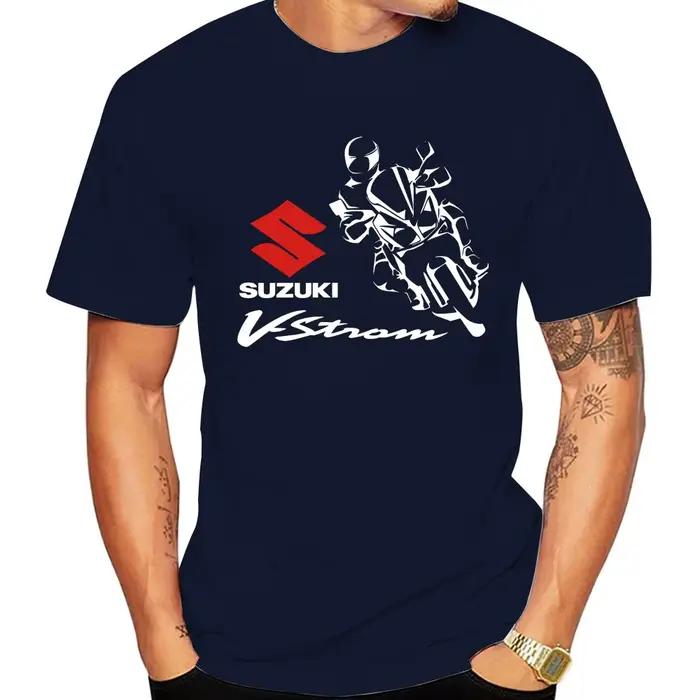 T-shirt d'été pour homme et femme SUZUKI V-Strom