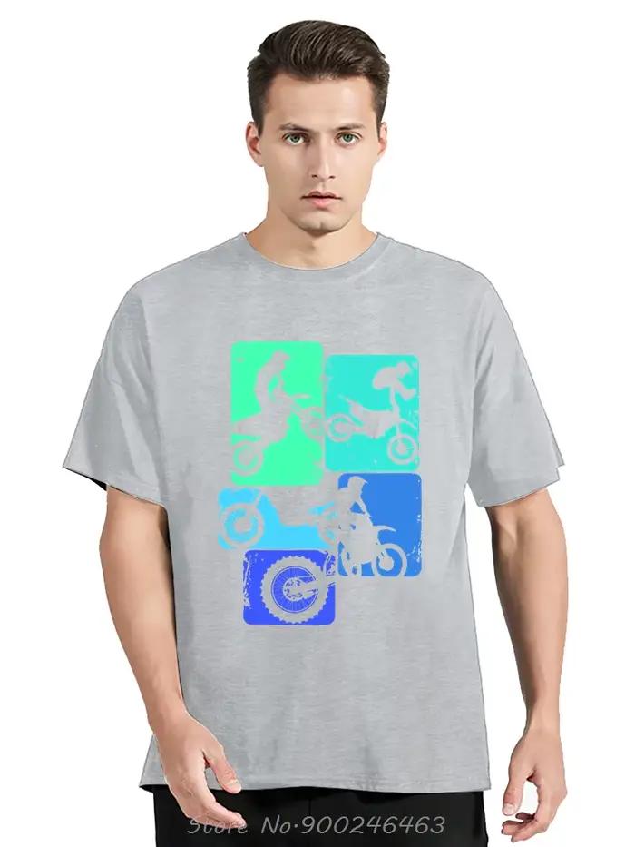 T-shirt de motocross pour hommes