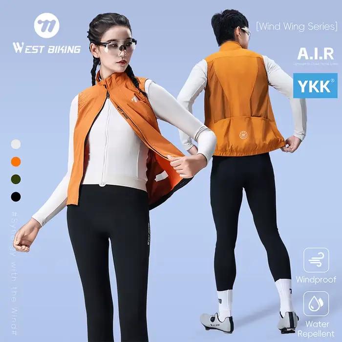 WEST BIKING – gilet de cyclisme coupe-vent