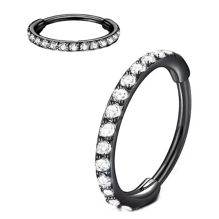 Boucle d'oreille Piercing en acier inoxydable pour femmes