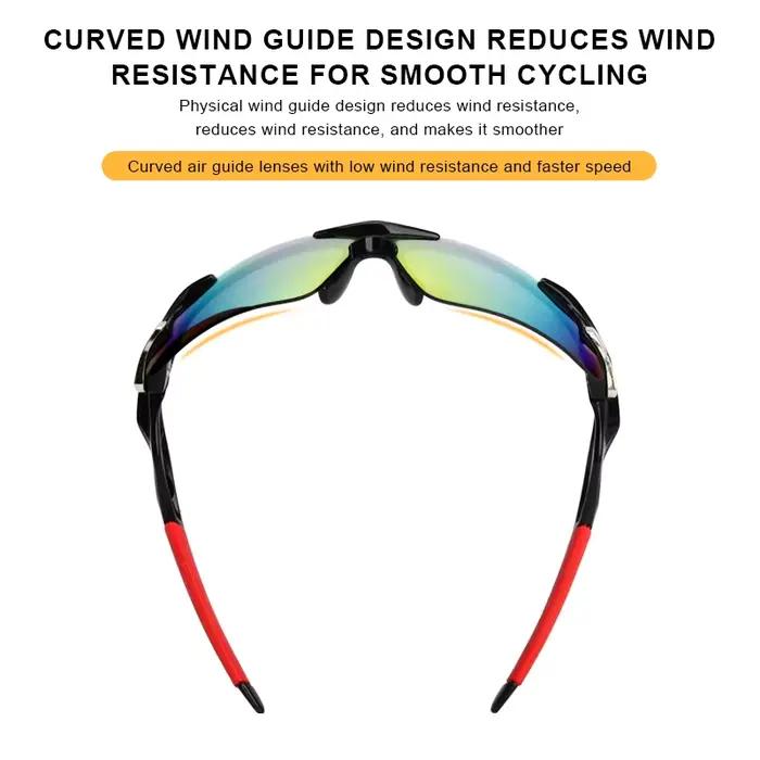 RIDERACE Sport Hommes Lunettes De Soleil Route Vélo